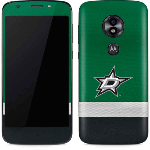 NHL Dallas Stars Jersey Moto E5 Play Skin